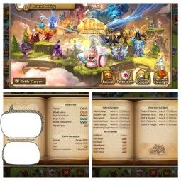 Global  Stater Account, Level 50+ | 121 6* Monster | 400 Crytal | Audrey(L) & 2 DL ( SM3422 ) 0